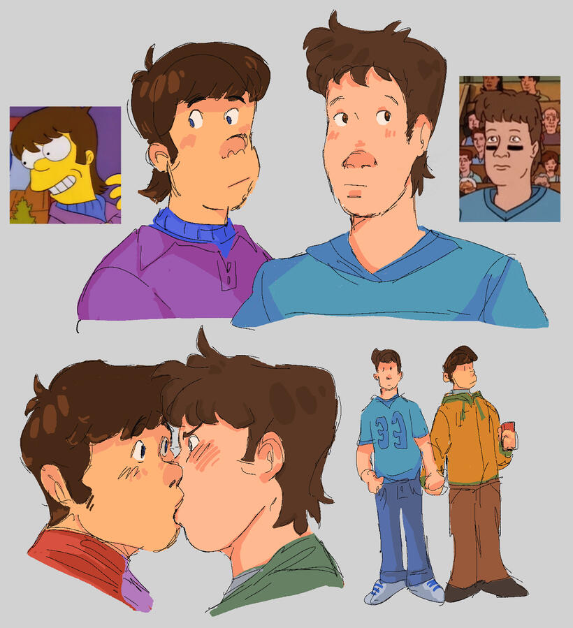Bust +1 character multiple poses and colour $35
